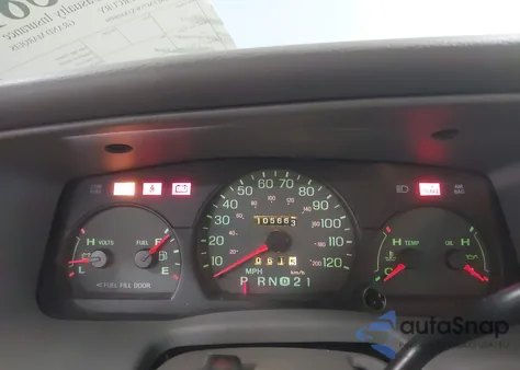 2001 Mercury Grand Marquis Ls из США, поврежденный, VIN 2MEFM75WX1X608999